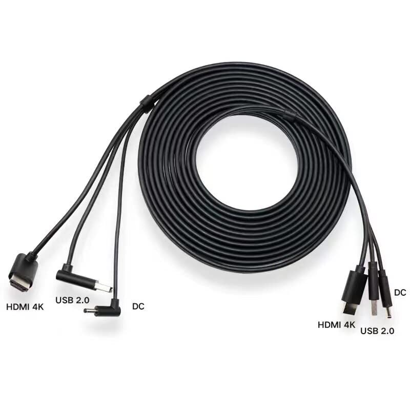 Calmora Accessory for HTC Vive 3-in-1 Accessories Replacement Cable HDMI 5M, USB, Power VR Games (Delivery in 12 Days)