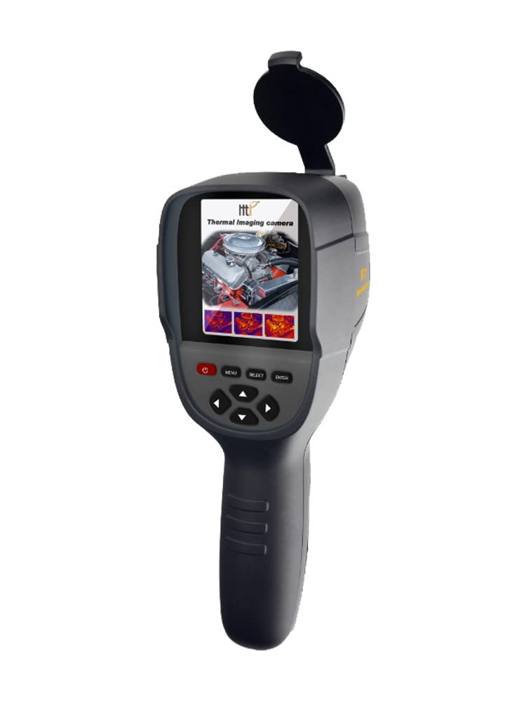 GOYOJO 256x192 Hti-18+ Thermal Imaging Camera with Dual-Light Fusion, -4~1022°F, Handheld Infrared Thermography for Home Inspection HVAC Electrical Plumbing Leak Detection and Mechanical Maintenance