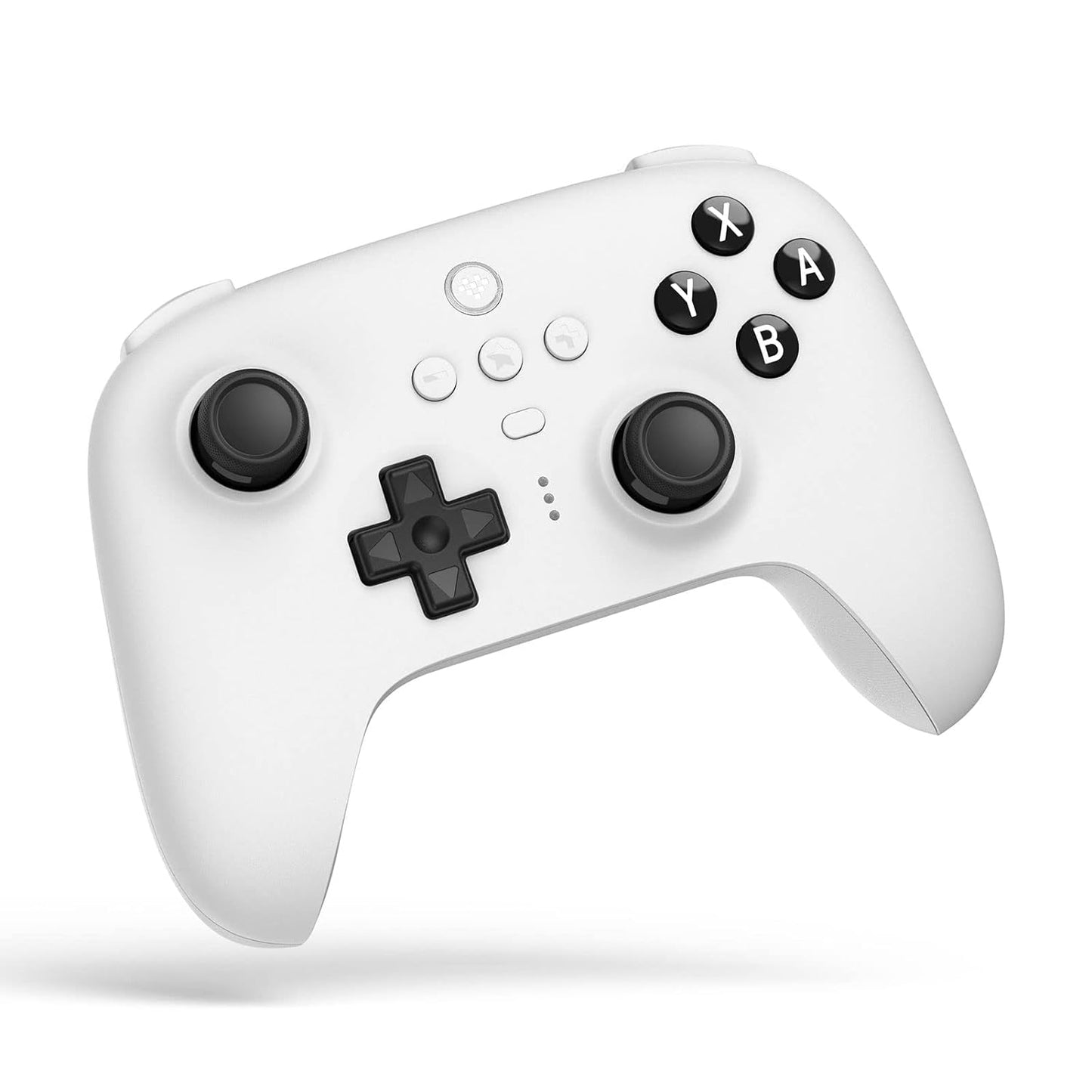 8Bitdo Ultimate Bluetooth & 2.4g Controller with Charging Dock 22 Play Hours, Wireless Switch Controller Gaming Controller USB Cable Gamepad for Switch and Windows (White)