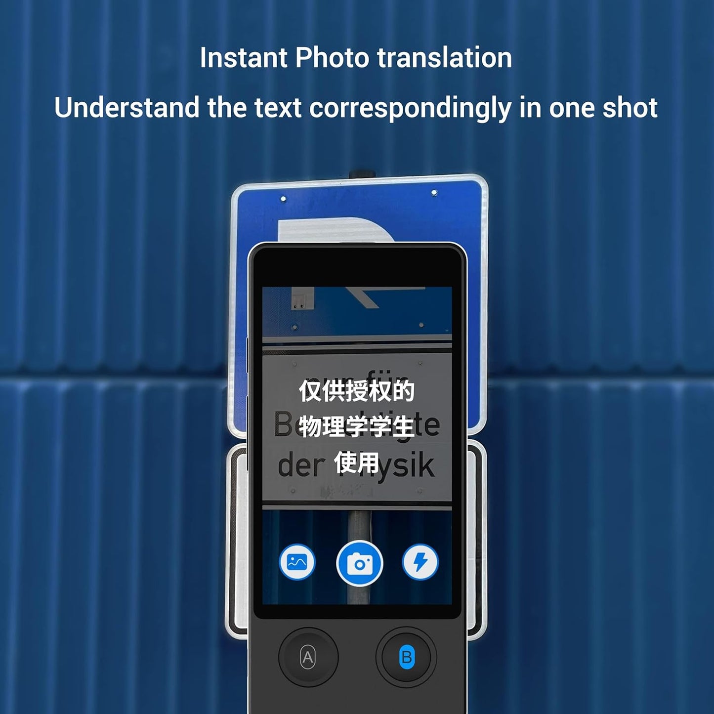 Offline Language Translator Device, No WiFi or SIM Card Needed Latest AI Voice Translator, 144 Languages and Accents 97% Accuracy with 3.7 inch Touchscreen Instant Two Way Translation