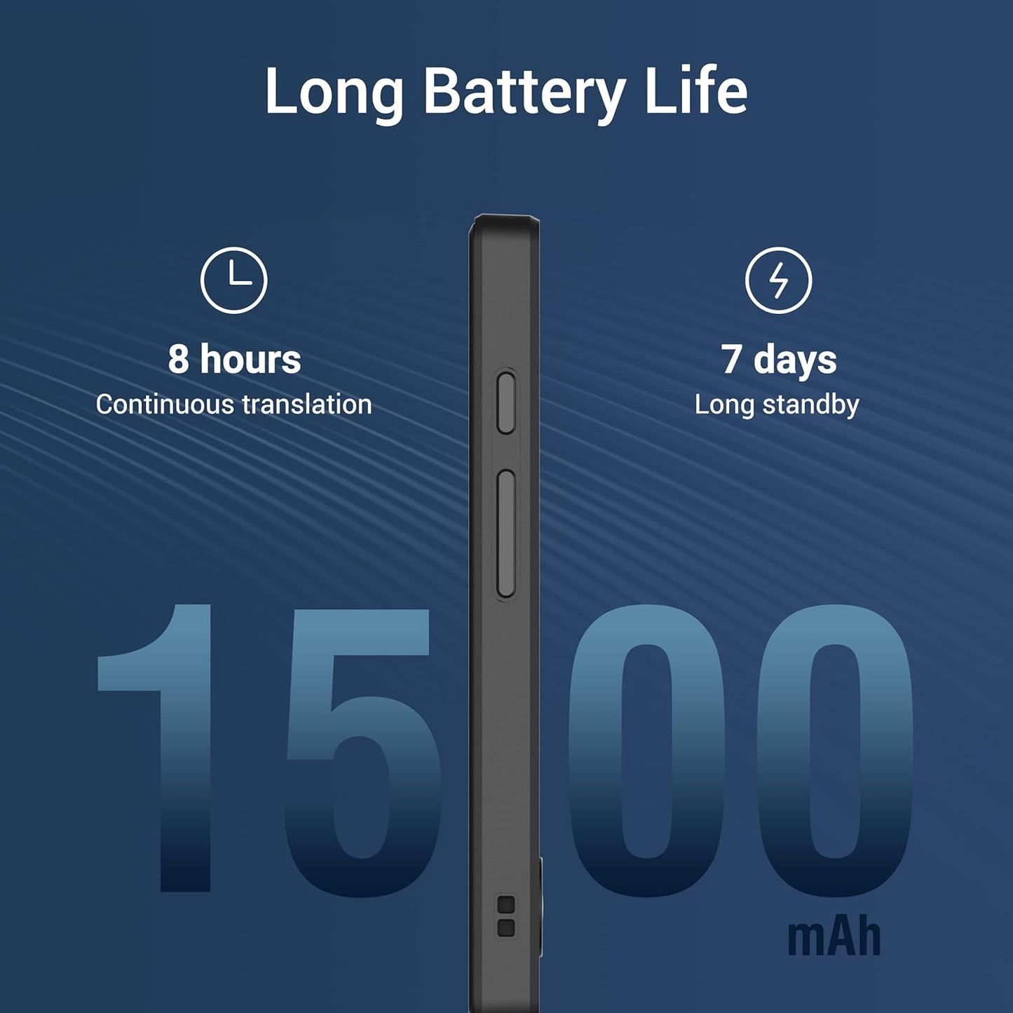 Offline Language Translator Device, No WiFi or SIM Card Needed Latest AI Voice Translator, 144 Languages and Accents 97% Accuracy with 3.7 inch Touchscreen Instant Two Way Translation