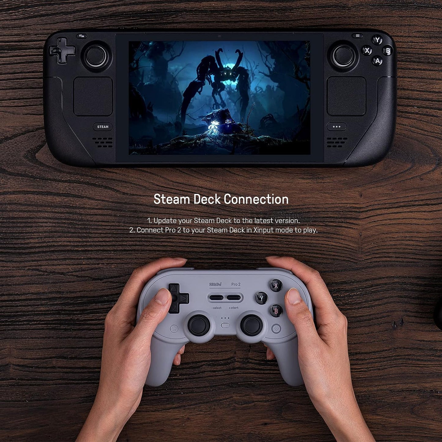 8BitDo Pro 2 Bluetooth gamepad (Black edition)