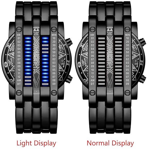 MASTOP Digital Men's Watch (Black Dial Black Colored Strap)