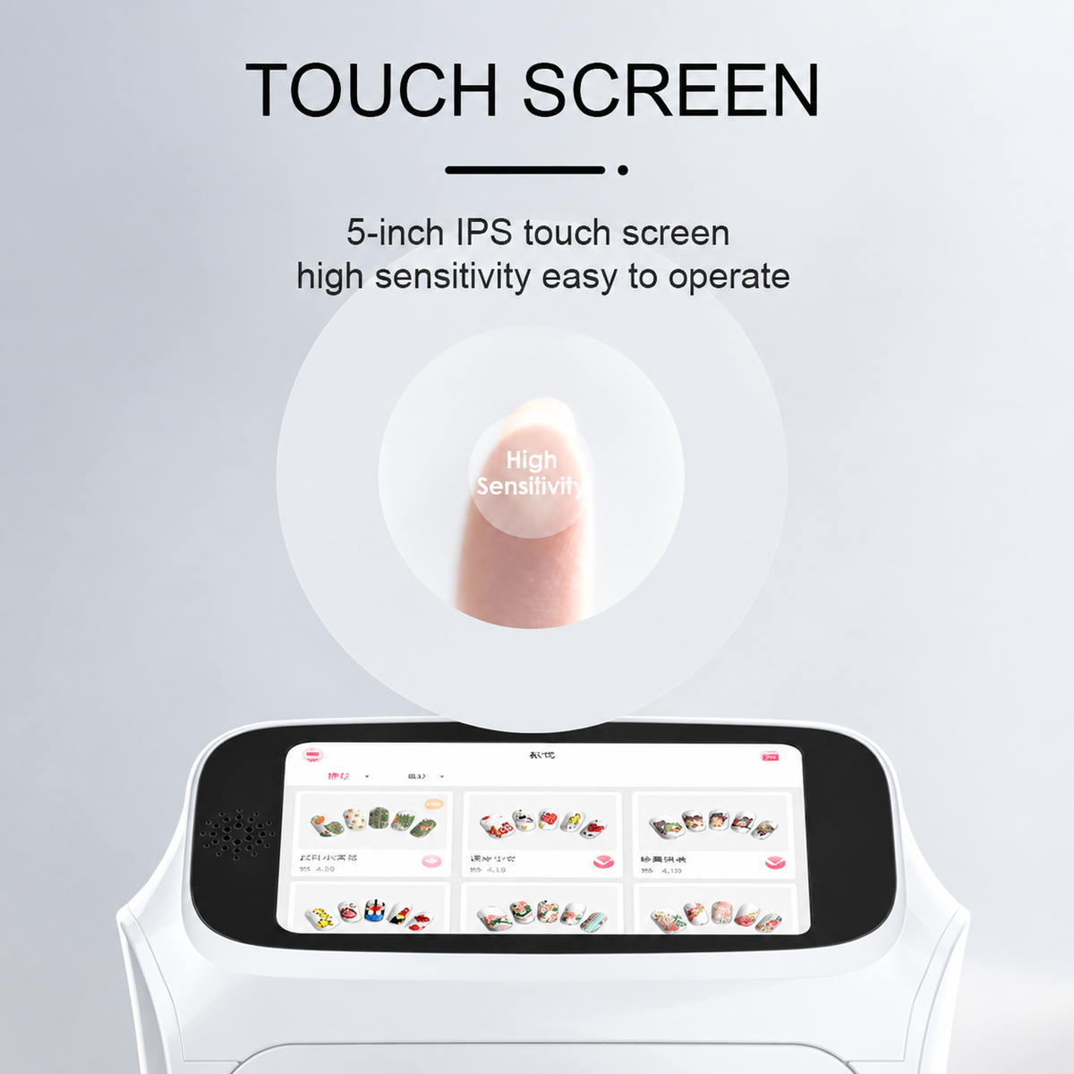 3D Automatic Nail Printer Manicure Machine with Touch Screen – for Nail Studio/Manicurist