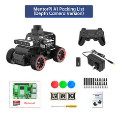 Hiwonder Raspberry Pi 5 Robot Car - MentorPi A1 ROS2