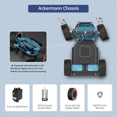Hiwonder Raspberry Pi 5 Robot Car - MentorPi A1 ROS2