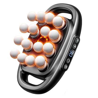 CALMORA 16 Head Deep Tissue Massage Gun for Muscle Pain Relief – Percussion Massager with 30 Speeds & 3 Modes, Quiet Handheld Massage Gun for Back, Neck, Legs & Full Body Recovery