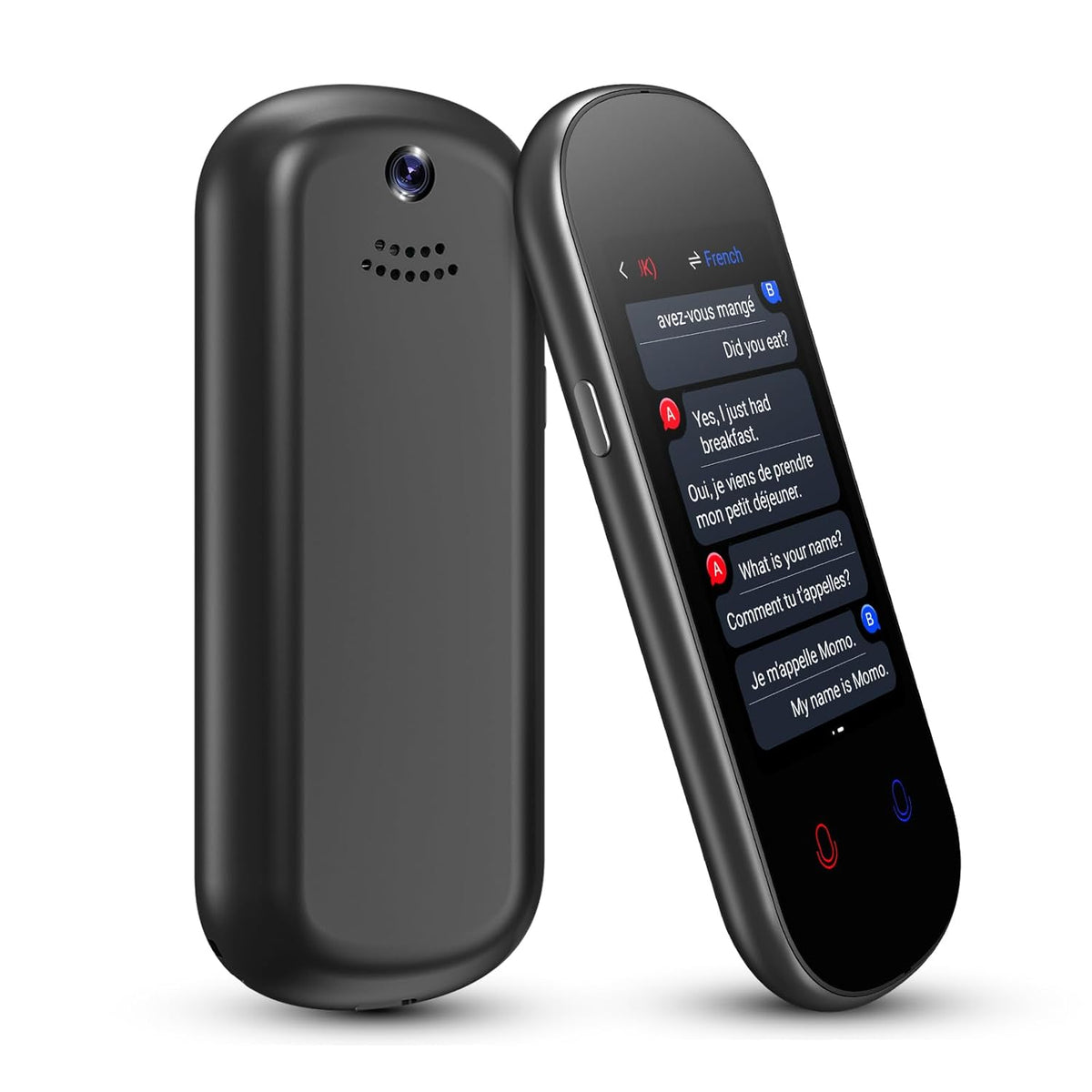 Calmora Language Translator Device No WiFi Needed, 137+ Languages Voice Translator Device Two-Way, Real Time Instant Translation Device Support Offline/Recording/Photo Translation for Travel Business Gift