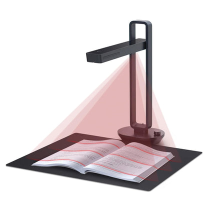 CALMORA CZUR Aura Pro Portable Book Scanner, A3 Document Scanner, Auto-Flatten & Fingerprint Removal Technologies, Multi-Language OCR, 90° Foldable, for Mac & Windows