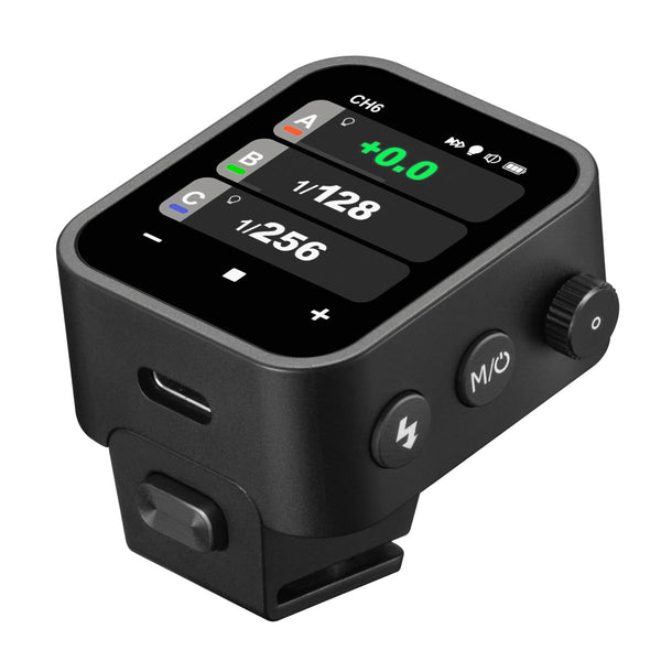 Calmora R2 Nano Touchscreen TTL Wireless Flash Trigger for Olympus and Panasonic, Godox X3