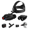 Calmora Night Vision Goggles, Head-Mounted Digital Infrared Night Vision Binoculars for Adults,5X Digital Zoom, HD Large Screen Binoculars Perfect for Hunting Outdoor Observation with 32GB TF Card