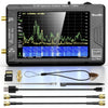 Calmora HW V0.5.4 TinySA Ultra+ZS407 Spectrum Analyzer, 4-inch 100kHz-7.3GHz Frequency Analyzer 2-in-1 Signal Generator 100kHz to 900MHz MF/HF/VHF UHF Input 5000mAh Battery 32GB SD Card