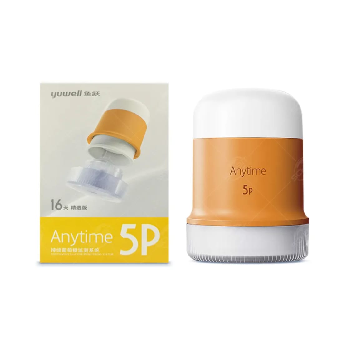 CGM Wearable Glucose Monitor - No Finger Prick, Wireless