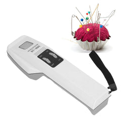 Calmora Portable Handheld Needle Detector, Highly Sensitive Metal Detector for Fabric Inspection, Magnetic Induction Principle with Audible and Visual Alarms and One Touch Adjustments