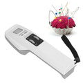 Calmora Portable Handheld Needle Detector, Highly Sensitive Metal Detector for Fabric Inspection, Magnetic Induction Principle with Audible and Visual Alarms and One Touch Adjustments