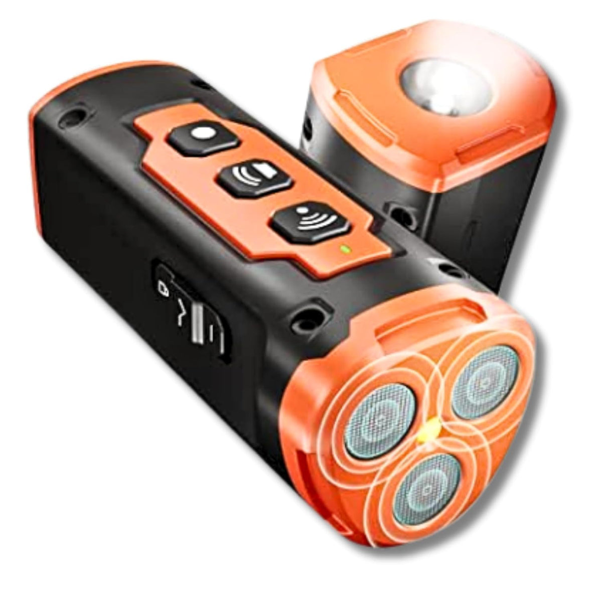Ultrasonic Dog Repellent Device - 50ft Range, Rechargeable