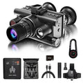 Calmora 4K Digital Infrared Head Mounted Night Vision Goggles for Adults, Thermal Goggles Military Tactical Night Vision Binoculars with 32G Memory Card
