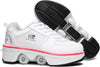 Roller Skates for Women - Adjustable Quad Skating Shoes