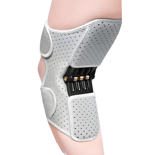 Calmora Knee Support Booster Brace, Spring-Powered Joint Support for Climbing Stairs, Squatting Assistance for Elderly