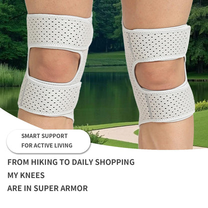 Calmora Knee Support Booster Brace, Spring-Powered Joint Support for Climbing Stairs, Squatting Assistance for Elderly