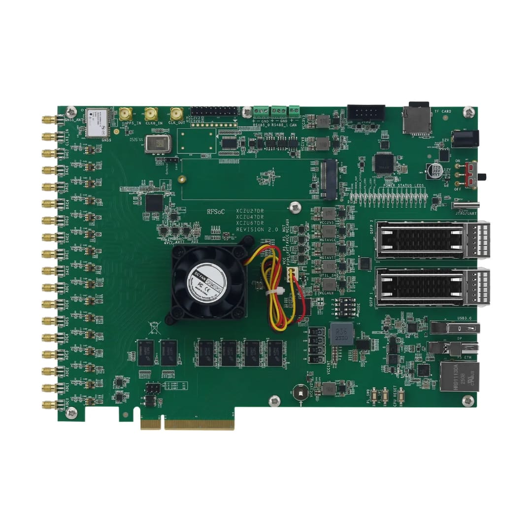 XCZU27DR RFSoC PCIe Development Board - Zynq GNSS Module