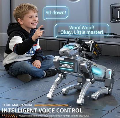 AI Artificial Intelligence Dog Wireless Remote-Controlled Programmable Voice-Activated Toy ABS Material Video Recording