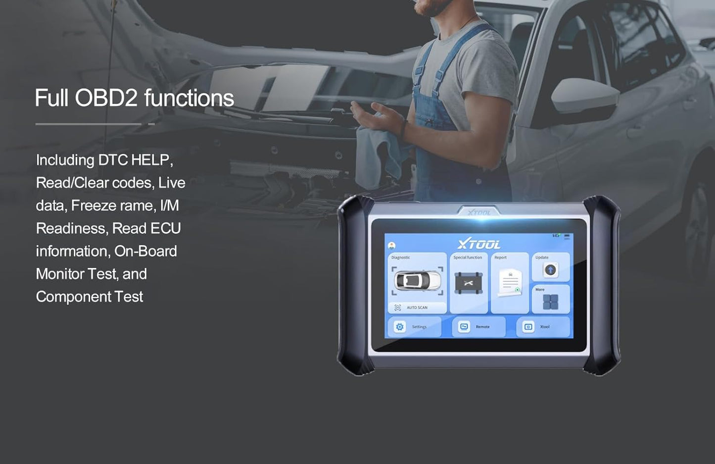 XTOOL XT70 (Indian Version) Car OBD Scanner