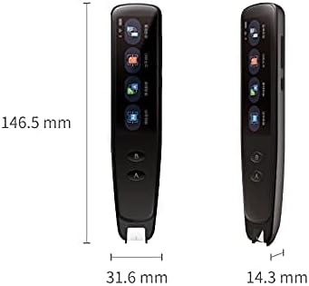 PenPower WorldPen Scan Go | OCR Reading Pen for Dyslexia | Pen Scanner | Language Translator | Text to Speech | Wireless Standalone | LCD Touchscreen | Wi-Fi Connection