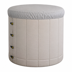 CALMORA Insulated Water Tank Cover for 1000 Litre Tank, 6+ Layer Protection, Heat Resistant Up to 55°C, Cold Weather Shield, Strong Buckles & Secure Fit