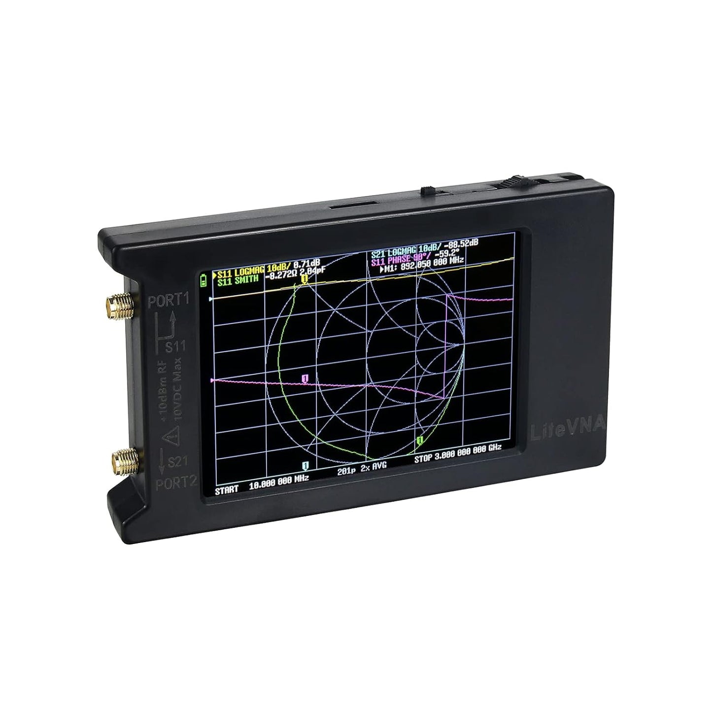 Calmora LiteVNA-64 VNA 50KHz-6.3GHz Portable Vector Network Analyzer With 4" Display