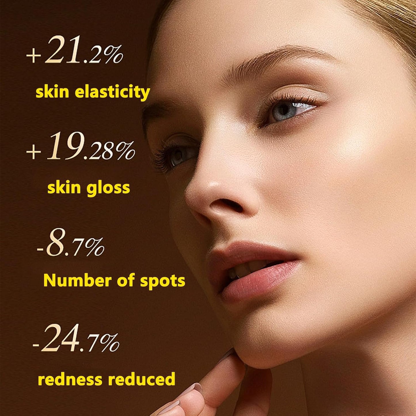 CALMORA Skin Tightening Machine, Photon Skin Rejuvenation Whitening Machine with IPL+LED Technology and 630nm Wavelength, 4 Major Advantages and 0 Medium, 28 Days Visible Results