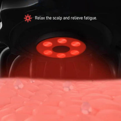 Calmora Octopus Shaped Electric Head Massager Electric Scalp Massager with Red Light