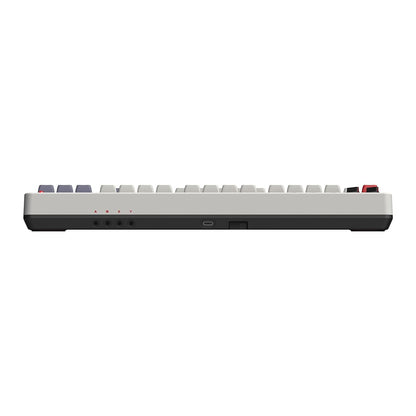8Bitdo 87 Keys Retro Mechanical Keyboard Bluetooth/2.4G/USB-C, Hot Swappable, Dual Super Programmable Buttons, Volume knob for Windows and Android - N Edition