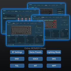 Womier SK75 TMR/HE Keyboard Gaming 75% Hall Effec, Mechanical Keyboard (Delivery in 12-15 Days)