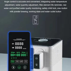 CALMORA Hydrogenated Water Machine Alkaline Water Dispenser 4000-6000ppb Water Ionizer Machine