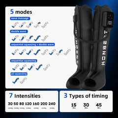 CALMORA Leg Massager Air Compression Massage Sports Recovery System Physiotherapy Machine Lymphatic Drainage Boots for Circulation