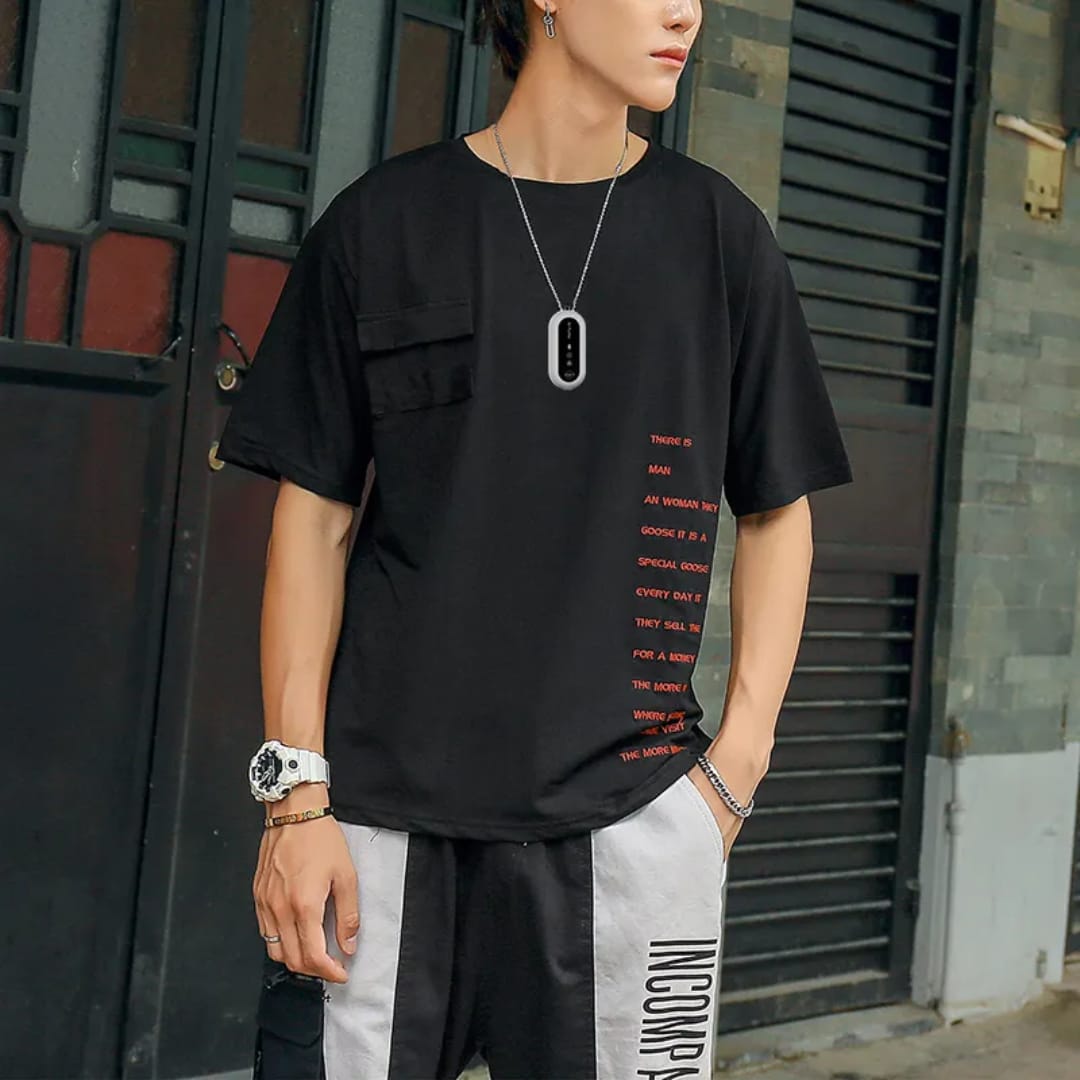 Calmora Wearable Air Purifier Necklace, Personal Portable Air Freshner Ionizer with Necklace and Rechargeable Battery, Small Size/One-Button Start/Low Noise for Adults Kids