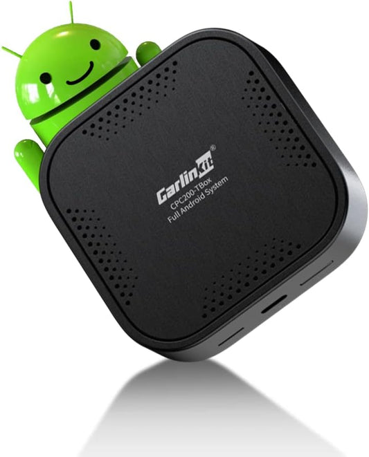 CarlinKit Ai Box CarPlay,Android System+Wireless CarPlay Adapter,Android Auto Wireless 8 Cord,4+64G,4G Cellular,Wireless Android Auto,Built-in Navigation,fit for car from 2017 to Now