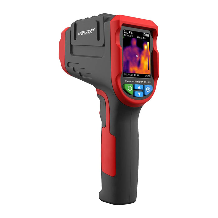 CALMORA Industrial Thermal Imaging Device NF-521, Thermal Imaging Camera with 2.4 Inch LCD Display, 24 * 24 Pixels Resolution with Memory Storage