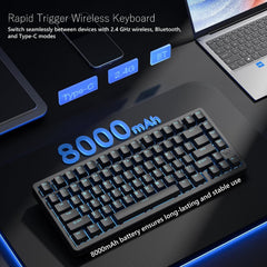 Womier SK75 TMR/HE Keyboard Gaming 75% Hall Effec, Mechanical Keyboard (Delivery in 12-15 Days)