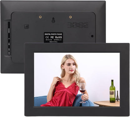 WiFi Digital Picture Frame, 10.1 Inch Digital Photo Frame with IPS HD Touch Screen, Share Photos and Videos Via Frameo App, Auto Rotate, Smart Cloud Photo Frame, 16GB