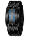 Reginald Digital Men's Watch (Silver Dial Silver Colored Strap)