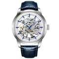 Automatic Mens Watches Skeleton Mechanical Wrist Watch for Men Waterproof Genuine Leather Watchband Luxury Self-Winding Stainless Steel Analog Watch for Men Collection PAGANI DESIGN