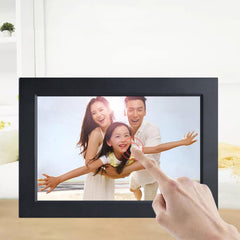 WiFi Digital Picture Frame, 10.1 Inch Digital Photo Frame with IPS HD Touch Screen, Share Photos and Videos Via Frameo App, Auto Rotate, Smart Cloud Photo Frame, 16GB