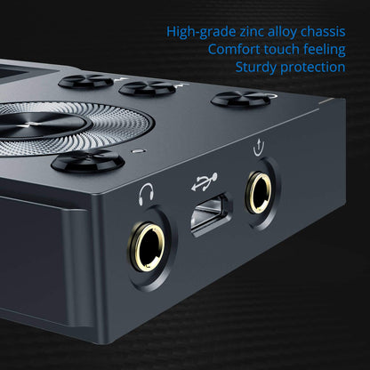 iRULU F20 HiFi MP3 Player with Bluetooth, Lossless DSD High Resolution Digital Audio Music Player, High-Res Portable Audio Player with 32GB Memory Card, Support up to 256GB