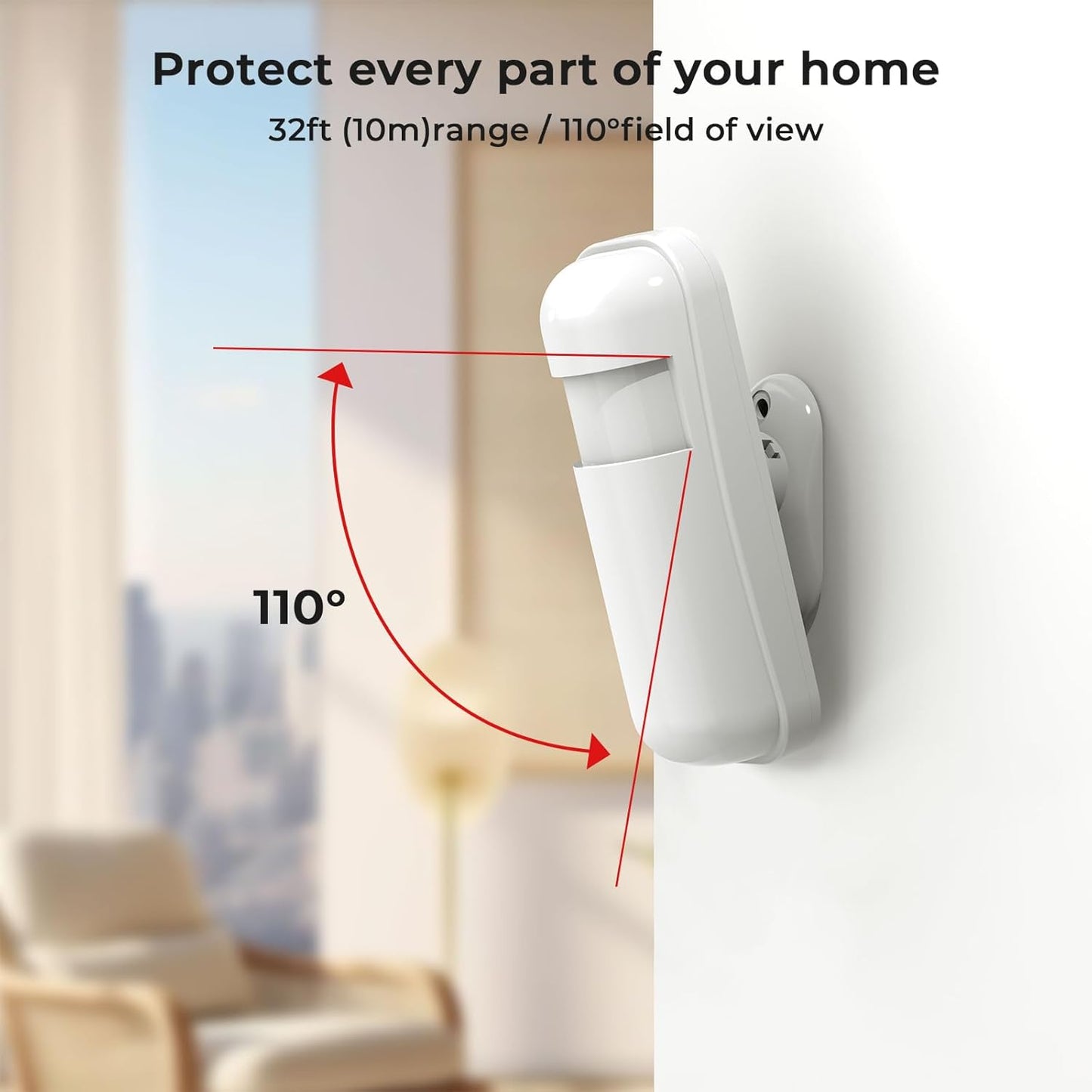 CALMORA Alarm System for Home Security, Alarm System with Camera WiFi+GSM/4G Home Burglar Security Detector Sensor Kit Remote Control, NO Monthly Fees for Home Security and Kids Safety