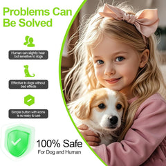 Calmora 3-in-1 Anti-Barking Device – Stop Dog Barking Trainer with LED