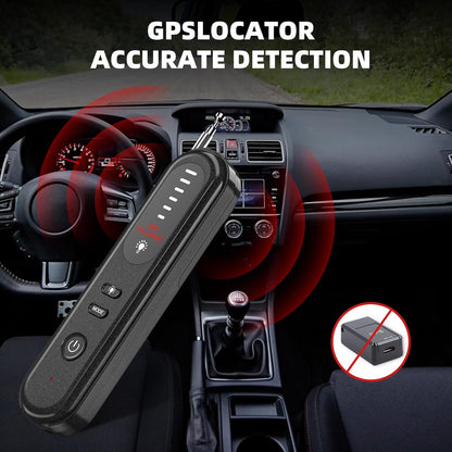 Calmora Hidden Camera Detector, Anti Spy Camera Detector Wireless Rechargeable for Home, Office, Travel, Hotels