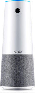 NUROUM HD 1080P Conference Webcam Microphone&Speaker for Video Call, All-in-1 Ultra Wide-Angle 100° Camera, 13ft Voice Pickup, AI Noise-Cancel, USB Plug&Play, Speakerphone&Cam Meeting System