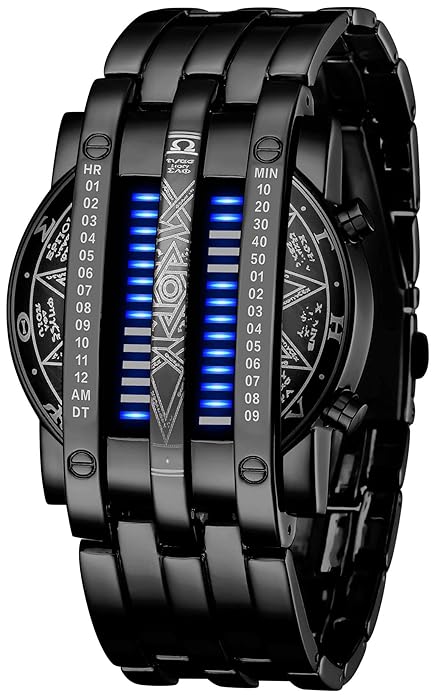 MASTOP Digital Men's Watch (Black Dial Black Colored Strap)
